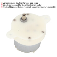 12V-Gleichstrommotor Hohes Drehmoment 3 U/min 500TB Eisenweiß