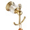 Durable Zinc Alloy Wall Hook With Crystal Accent For Kitchen 5