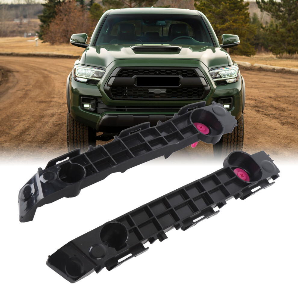 Front Bumper Brackets Pair For Tacoma 2016-2021, Left 5211504070 Right 5211604060 8101363644510
