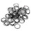 100 Stück Messing-Ösen 3,5 mm – Schwarzes Bastelkit 2