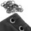 100 Stück Messing-Ösen 3,5 mm – Schwarzes Bastelkit 9