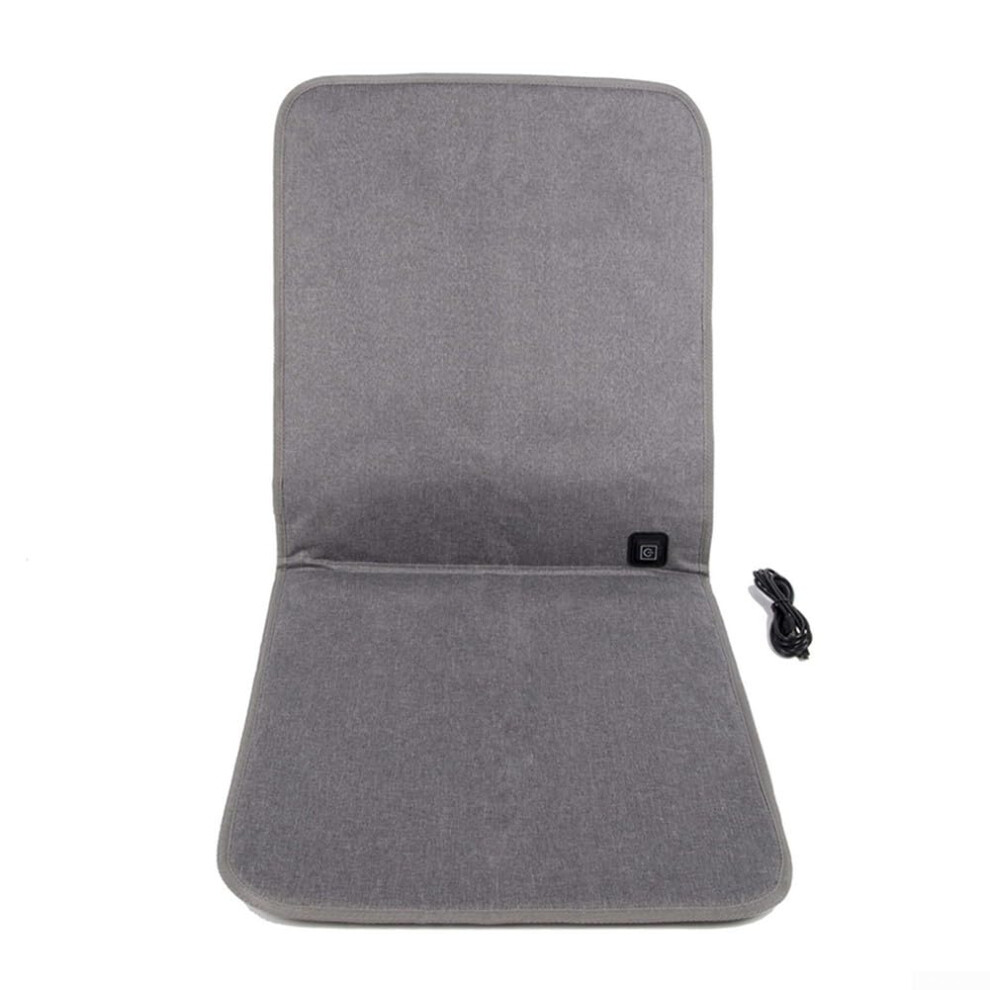 Usb Electric Seat Pad 5V 2A, 3Mode, Allinone Heated Seat Cushion And Blanket, 43X90 Cm 9339159389362