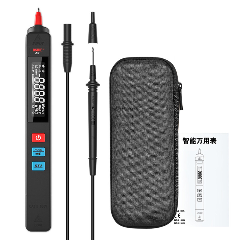 Portable Pen Type Multimeter With Lcd, Ncv & Led Light, 188X22.5mm 4621363649710