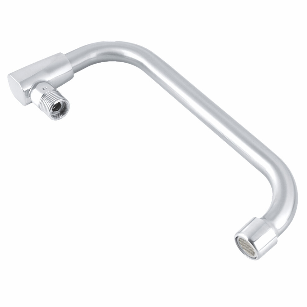 G1/2" Wall Mount Faucet Cold Water Tap Brushed Metal 20Cm/25Cm/30Cm 4641363649527