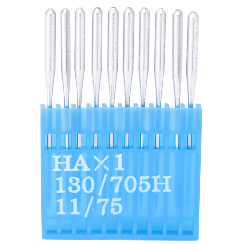 10 Pack Metal Sewing Needles 11/75 Rustproof with Bracket for Household Use 1
