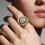 Multiple Mode Color Digital Counter Adjustable Rings-Pink 5