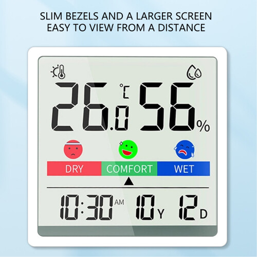 Wall Mounted Room Hygrometer Thermometers For Multiple Locations 1