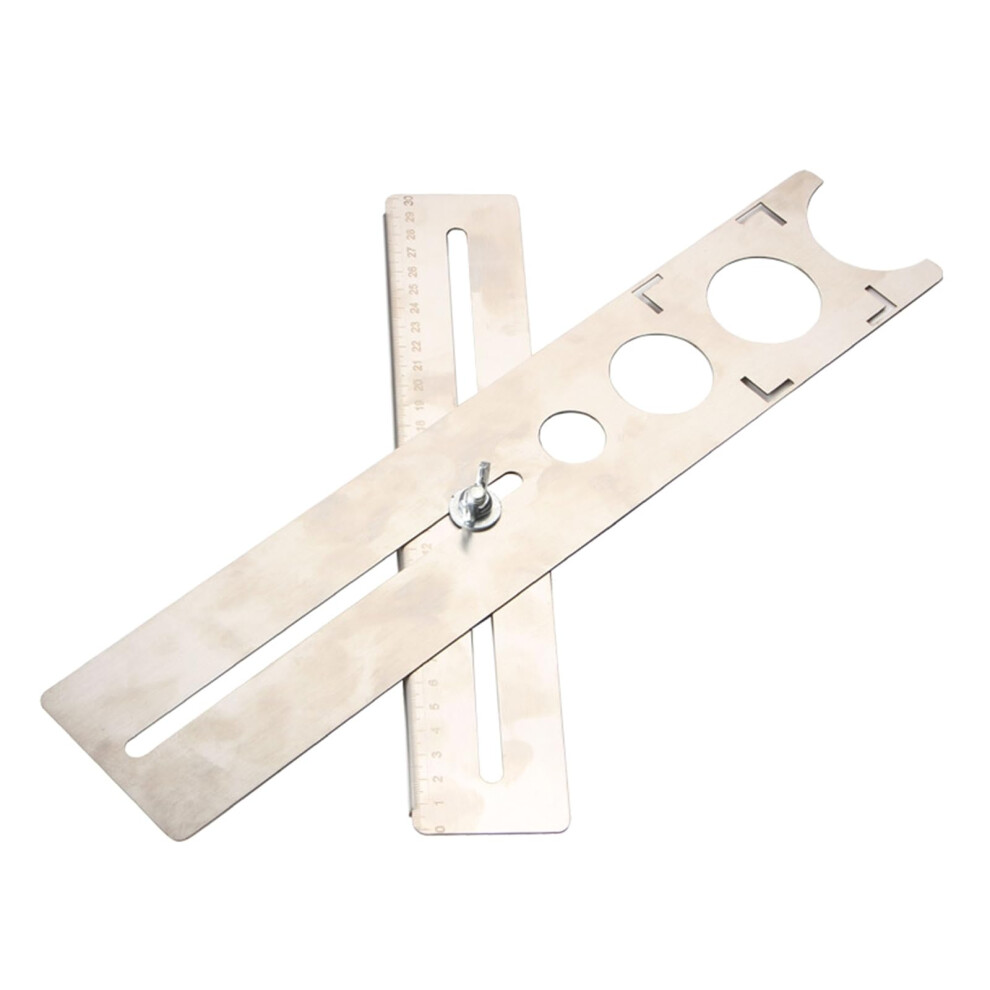 Portable Hole Locator Ceramic Tile Wood Plastic Digital Caliper Depth Tool Hole Opener Floor Drilling Position 9323874125930