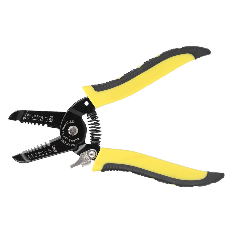 High-Carbon Steel Wire Stripper & Cutter Sk-139B 0.6-2.6Mm 6901363651455