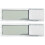 2Pcs Stick On Aquarium Thermometers Easy Read Display High 1