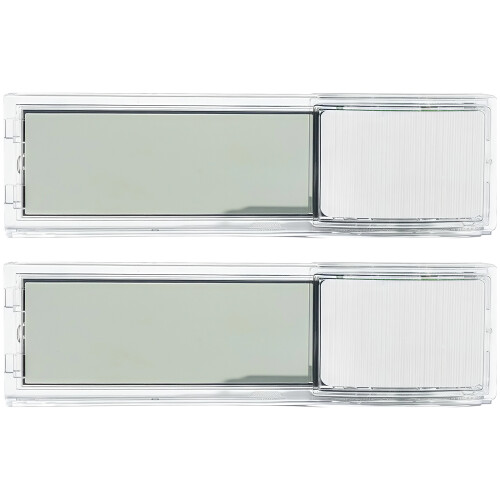 2Pcs Stick On Aquarium Thermometers Easy Read Display High