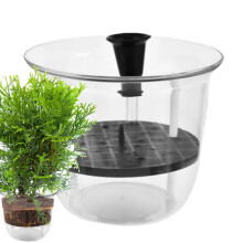 Planter Box For Herbs SelfWatering Planter With Water Level Indicator, Minimalist Indoor Plant Pot