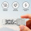 2Pcs Stick On Aquarium Thermometers Easy Read Display High 6