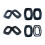 Earpads Ventilated Hearing Protector-Grooved silicone 1 2
