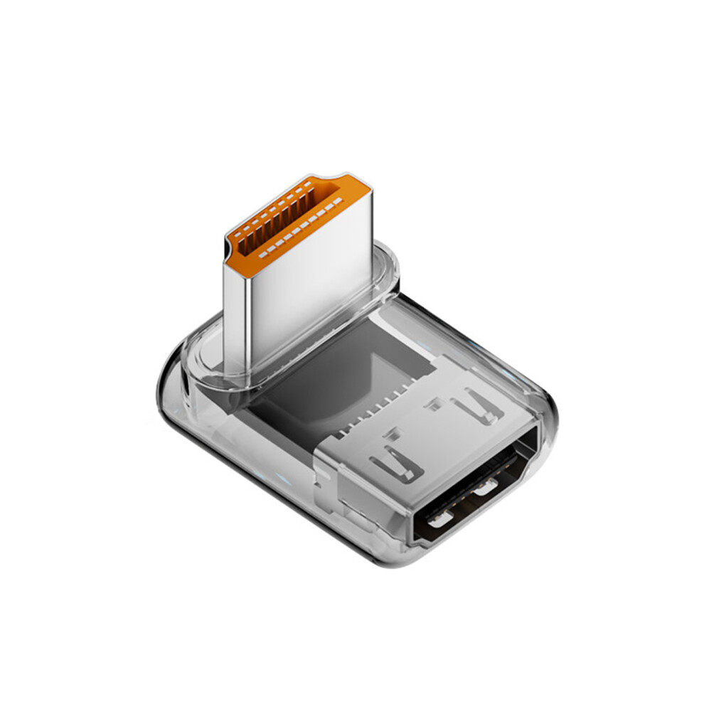 90 Degree Hdtv Coupler 8K Uhd 2.1 For Computer-Transparent 164T 7696000396347