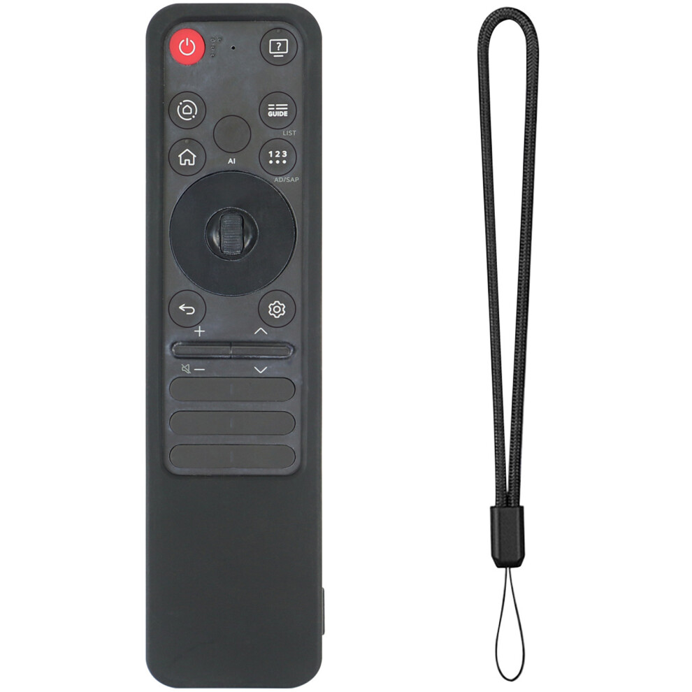 Multiple Color Silicone Protectors For Television Remotes- Black 7696000393100