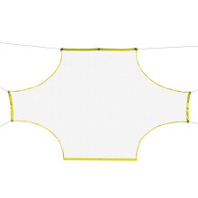 Soccer Target Pro Corner Net, Weatherproof Training Equipment For Kids And Adults, 7ASide Portable Carry Bag