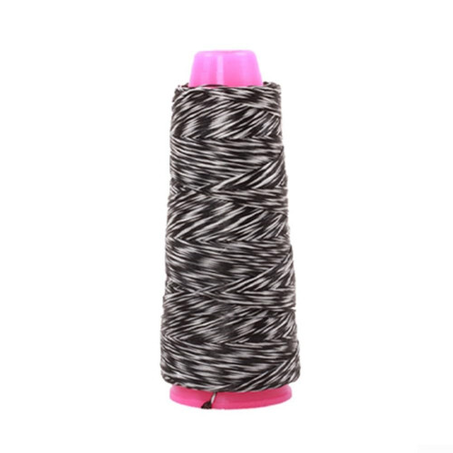 Polyethylene Bowstring Material Thread For Recurve And Longbow 0.8mm 120m Strength Accessory Black And White