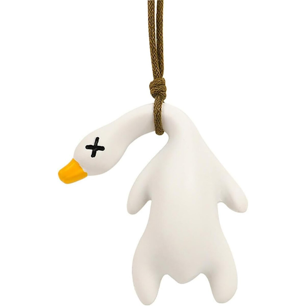 Sunsensing Colorchanging Roast Duck Car Pendant Uv Reactive Outdoor Accessory Sunburn Alert Gadget Mirror Ornament 9323874129679