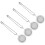 4pcs Teas Steeping Ball with Handle Fine Mesh Strainer For 1