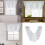 Practical Voile Window Curtains Silver Fiber Weave-White 2