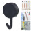 Wall Hook With Strong Adhesive Waterproof Bathroom-Wine red 3