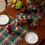 Holiday Tablecloth Christmas Checkered-30 180 table flag 7