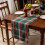 Holiday Tablecloth Christmas Checkered-30 180 table flag 5