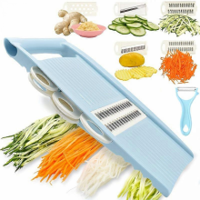 set, 5-in-1, groentesnijder, multifunctionele fruitsnijder, handmatige voedselrasp, groenterasp, snijder, aardappelrasp, huishoudelijke aard