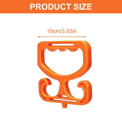 Plastic Bag Carrying Handles 2pcs Sturdy Support for Shopping 2