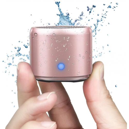 Με θήκη ταξιδιού, A106 Μίνι φορητό ηχείο Bluetooth IP67 Αδιάβροχο ηχείο 12 ωρών παιχνιδ