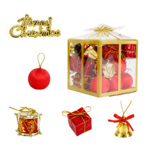 26PCS Christmas Ball Decorations Christmas Ornaments Balls-Red