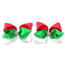 2Pcs Festival Hair Bows Themed Hair Clip Christmas Party-STYLE5