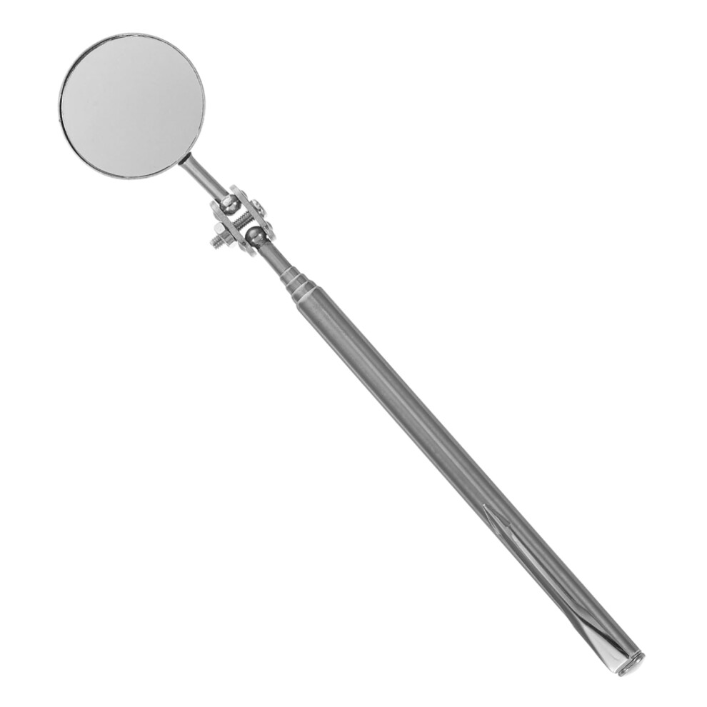 Retractable Round Inspection Mirror Tool Telescoping Mechanic Mirror Under Vehicle Inspection Rotating Visual Reflector 9105992340583