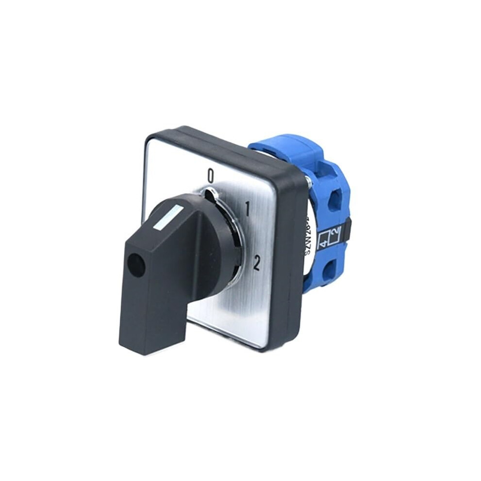 Onepole Fourterminal 48X48 Panel Mount Selector Rotary Cam Changeover Switch, 20A 660V 9339159394731
