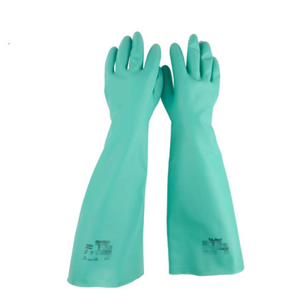 Protective Gloves Oil Resistant, Acid And Alkali Chemical Industry, Size L 9339159395738