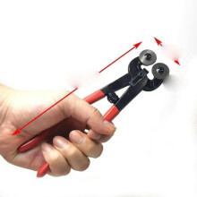 DIY Alloy Pliers For Tile Cutting Tools Two Round Wheels Cutter With Measuring Piece Ceramic Mirror Glass Mica Tiles