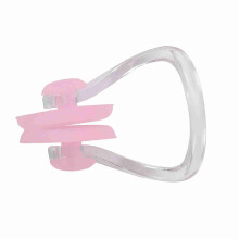 Silicone nose clip waterproof training sport protection pink
