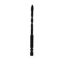 Carbide Tipped Ceramic Tile Drill Bit 5/6/8/10/12mm Hex Shank Cross Tip For Glass Ceramic Concrete 6mm Hexagonal