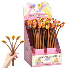 Capybara Pens Capybara Shaking Cartoon Pens 0.5mm Tip for Students Teachers Journaling Planning School Home College