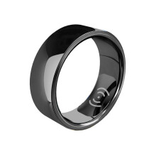 Health Monitoring Smart Ring With Blood Pressure Temperature Sleep Tracking And Pedometer For iOS And Android