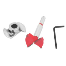 Adjustable 35mm Wood Reaming Drill for DIY Positioning - Durable Tool
