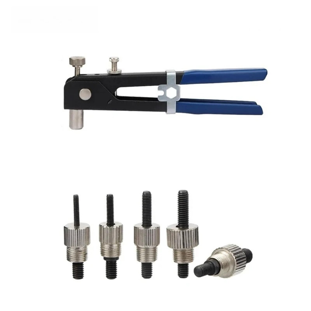 Stainless Steel Rivet Nuts Kit M3 M4 M5 M6 M8 150Pcs With Nut Tool And 5Pcs Flathead Crimp Plier For Thick Sheet Steel 9323874133393