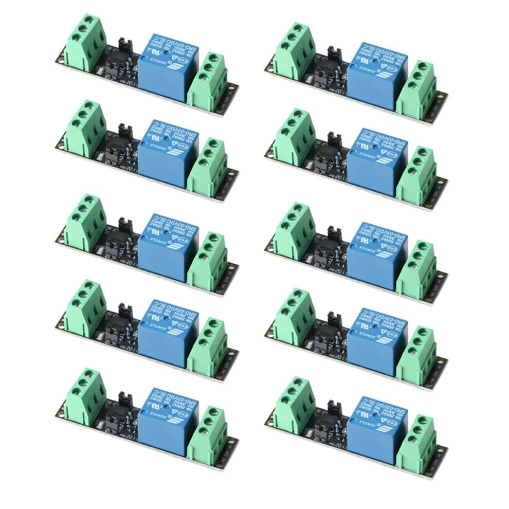Single Circuit Relay Isolation Drive Control Module 3V Level Drive Board 10A 250Vac 10A 30Vdc Pack Of 10 9323874133119