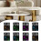 Digital Clock With Temp And Humidity Display Large Screen Adjustable Brightness Battery Powered White Shell Tricolor 3