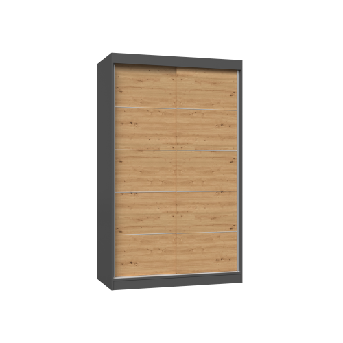 Iga Gardrób 120C ANTRACIT ARTISAN