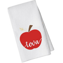 Stylish Waffles Weave Dish Cloth Pomegranates Designs Sturdy