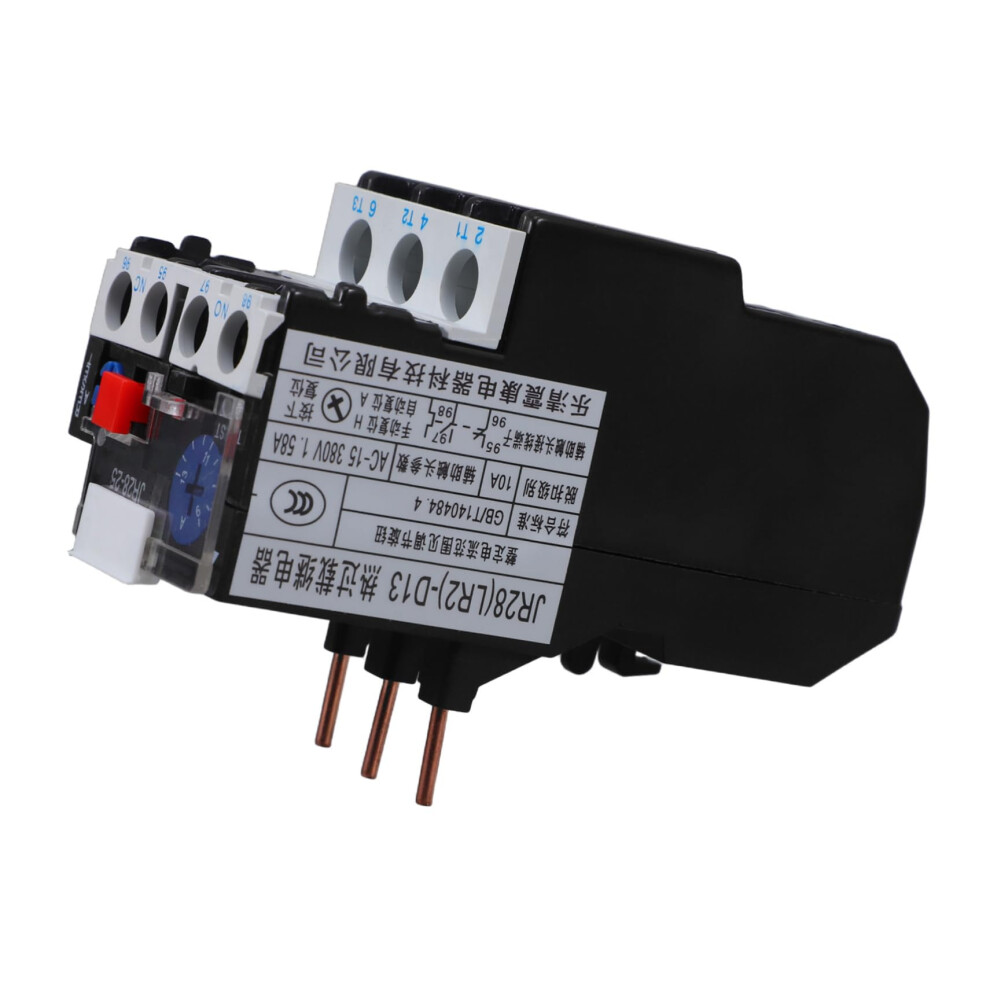 Thermal Overload Relay For Contactors Self Reset Efficiency Insertion Motor Safety Overload Protector Replacement 9339159398692