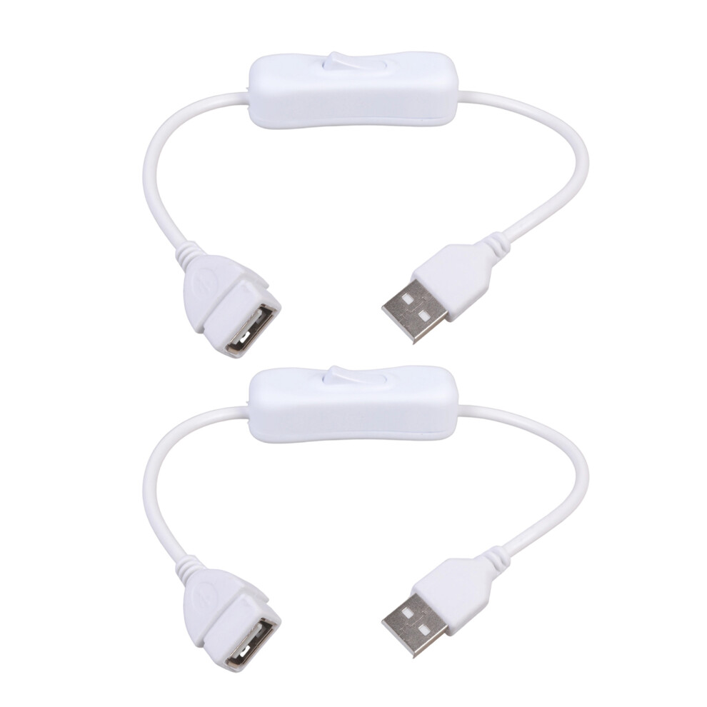 Usb Switcher Control Cable 30Cm Power On Off Usb Power- White 7754000483792
