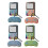 Retro Mini Game Console 500 Preloaded Classical Video-Green 1 3